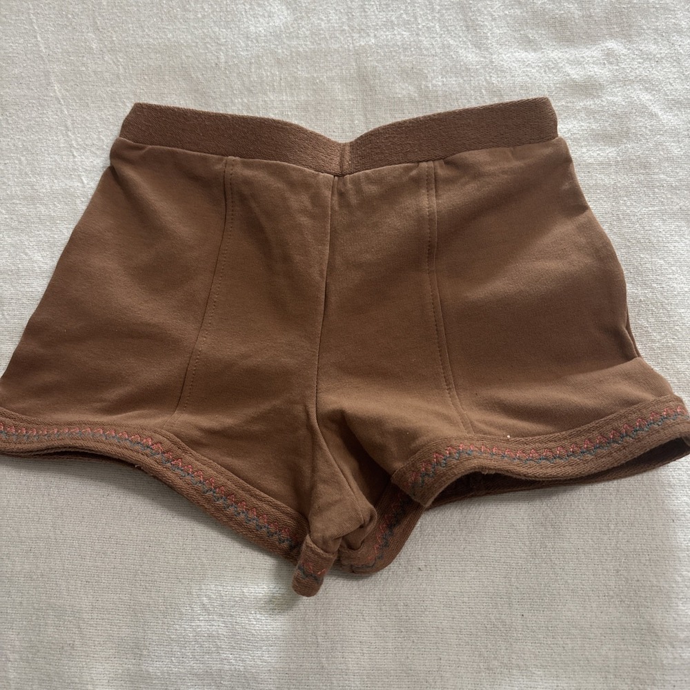 MATILDA JANE Enchanted Garden Frances French Terry Drawstring Shorts Sz 4 NWT - Picture 4 of 4